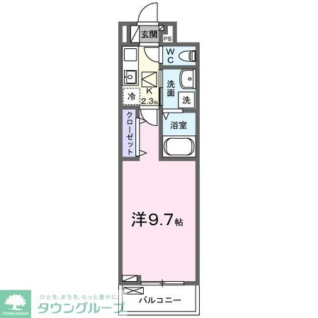 サンライズ大和の物件間取画像